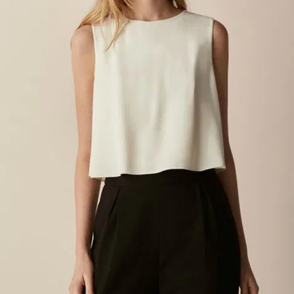 White & Black two-tone jumpsuit Size 6 (G) - Picture 11 of 12